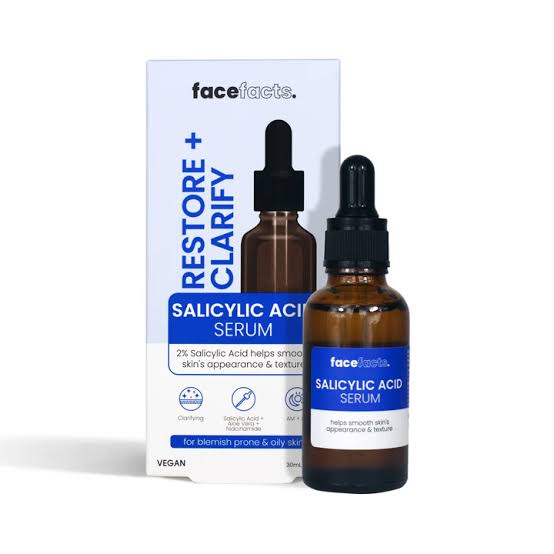 Facefacts salicylic acid serum